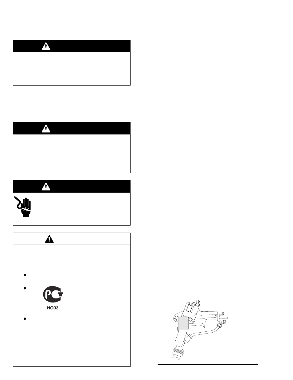 Operation, Maintenance, Warning | Caution | Graco Inc. 224200 User Manual | Page 14 / 40