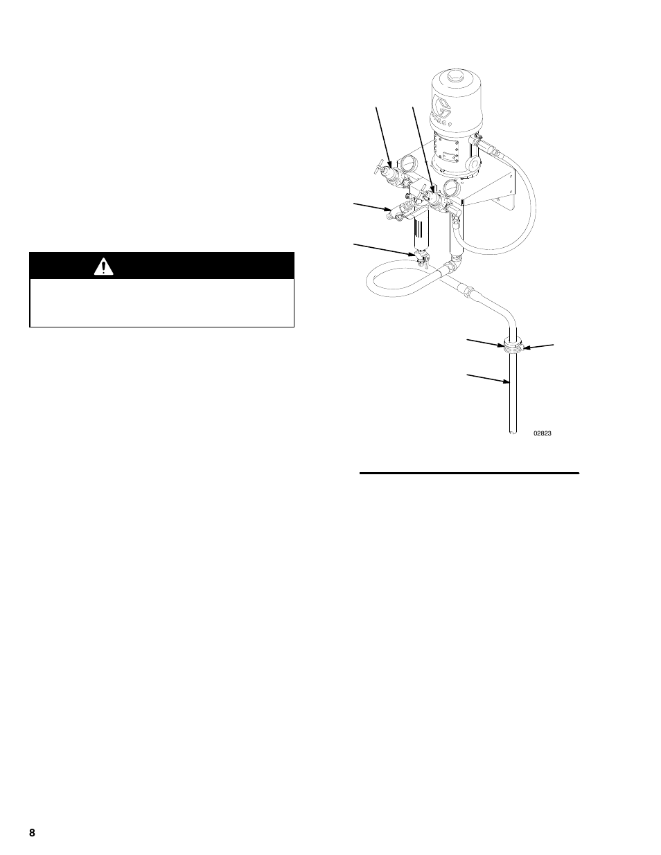 Operation, Warning | Graco Inc. 236-066 User Manual | Page 8 / 12