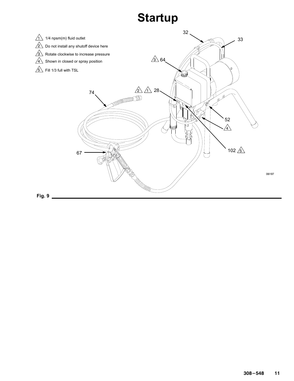 Startup | Graco Inc. 231-353 User Manual | Page 11 / 36