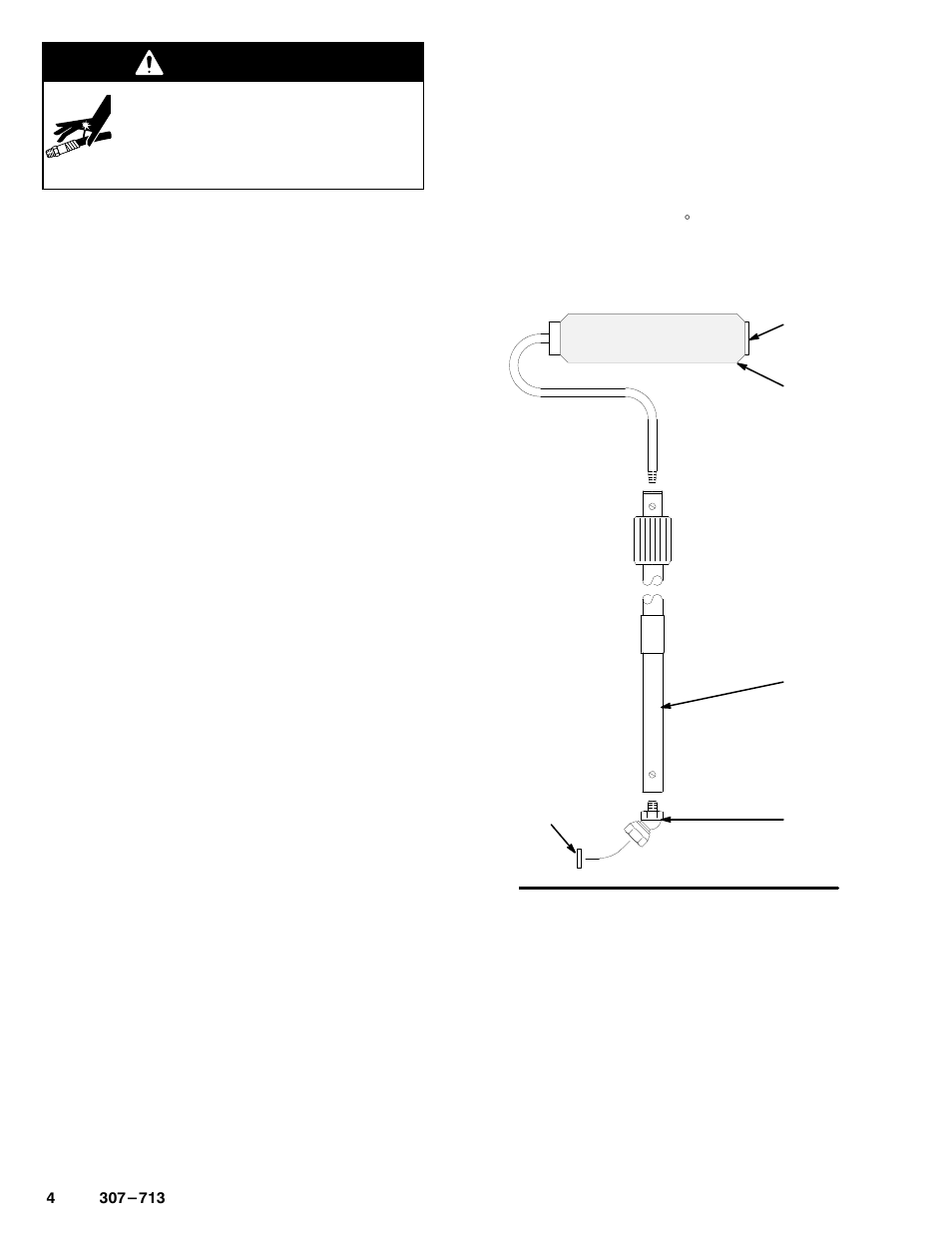 Warning | Graco Inc. 307-713 User Manual | Page 4 / 4