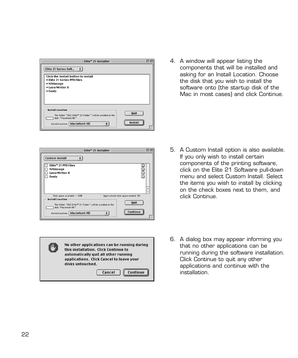 GCC Printers 21 Series User Manual | Page 25 / 95