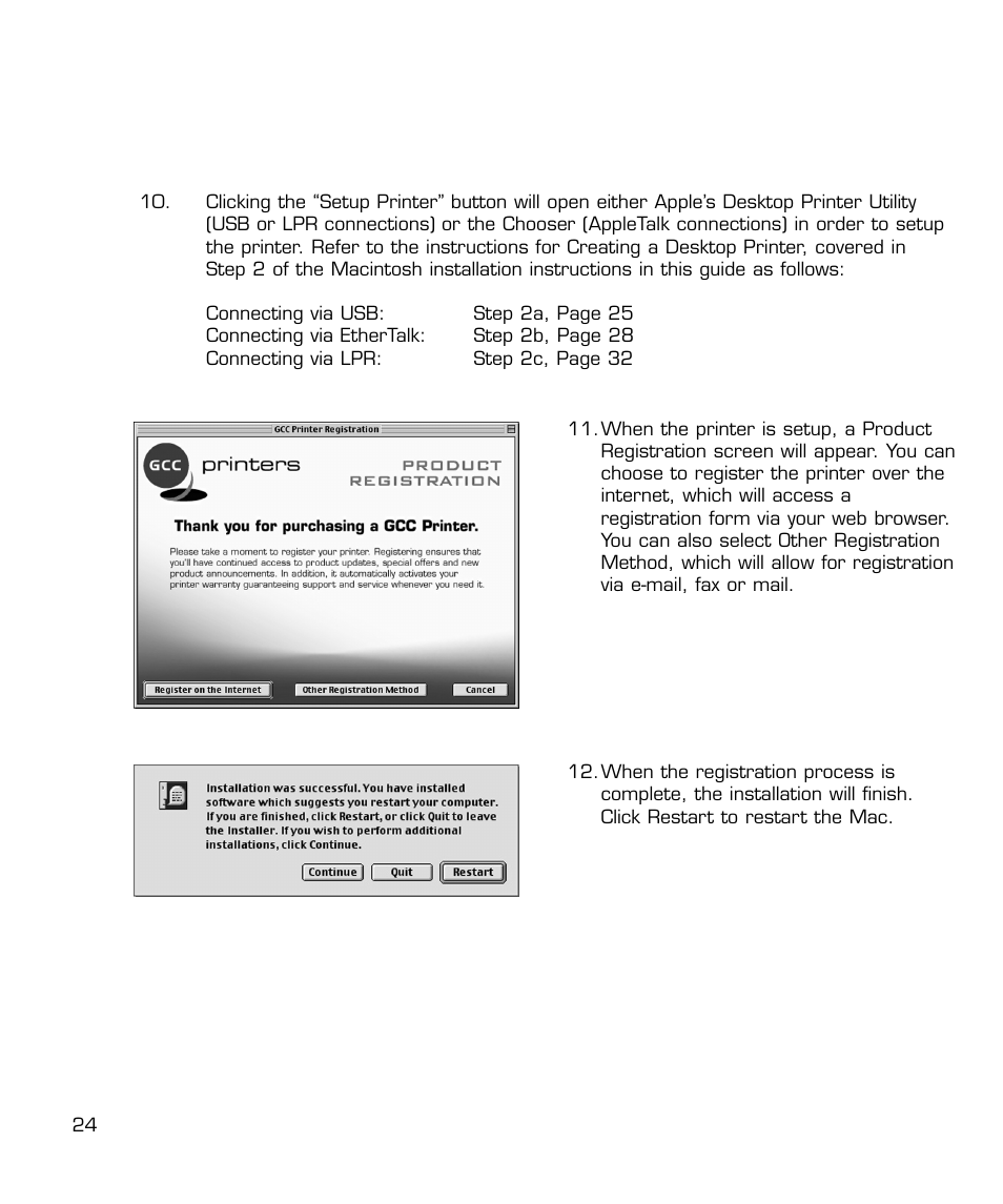 GCC Printers 21 Series User Manual | Page 27 / 95