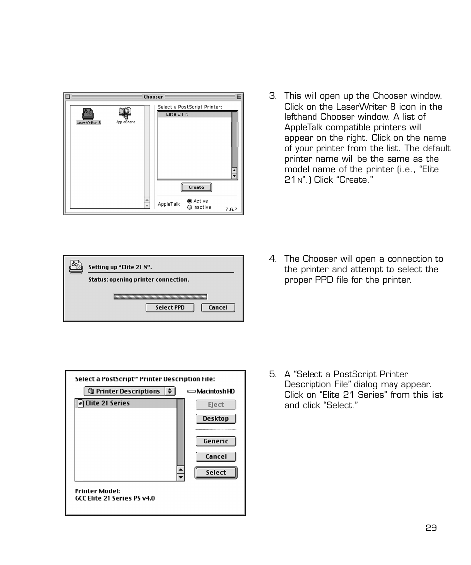 GCC Printers 21 Series User Manual | Page 32 / 95