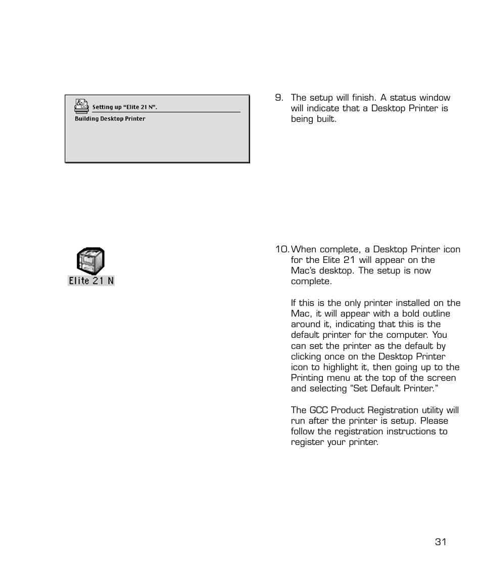 GCC Printers 21 Series User Manual | Page 34 / 95