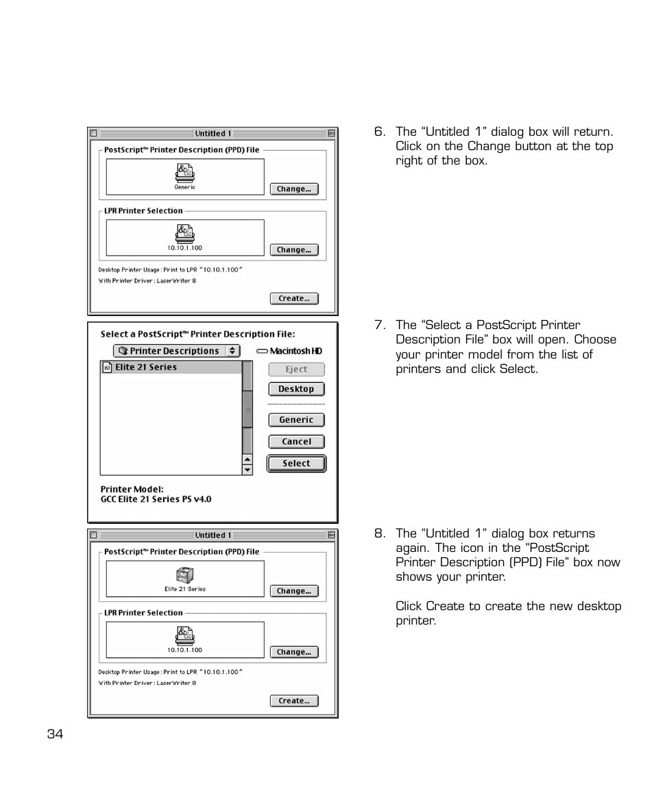 GCC Printers 21 Series User Manual | Page 37 / 95