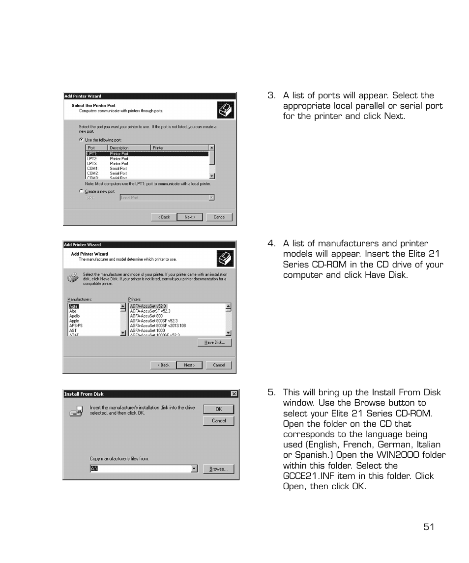 GCC Printers 21 Series User Manual | Page 54 / 95