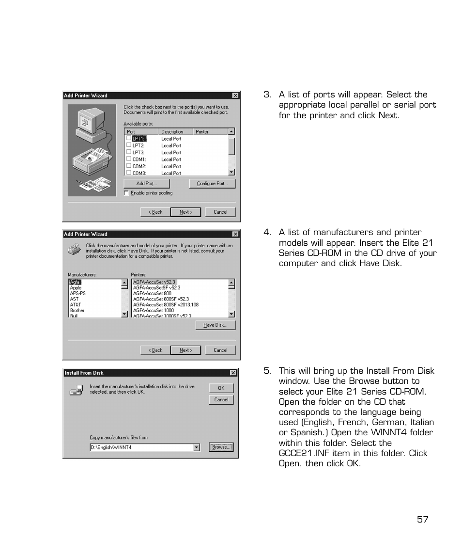 GCC Printers 21 Series User Manual | Page 60 / 95