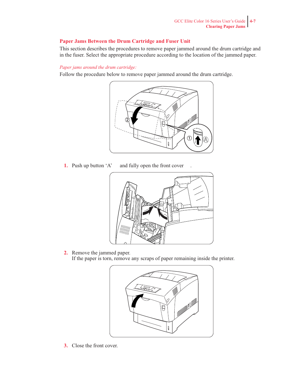 GCC Printers 16 User Manual | Page 105 / 196