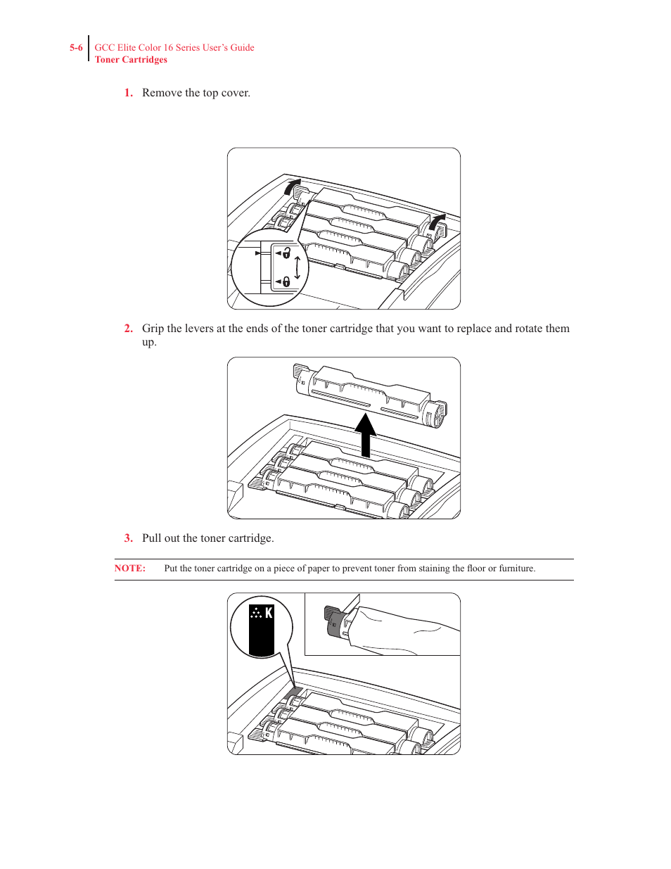 GCC Printers 16 User Manual | Page 116 / 196