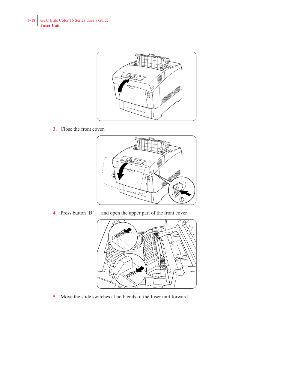 GCC Printers 16 User Manual | Page 128 / 196