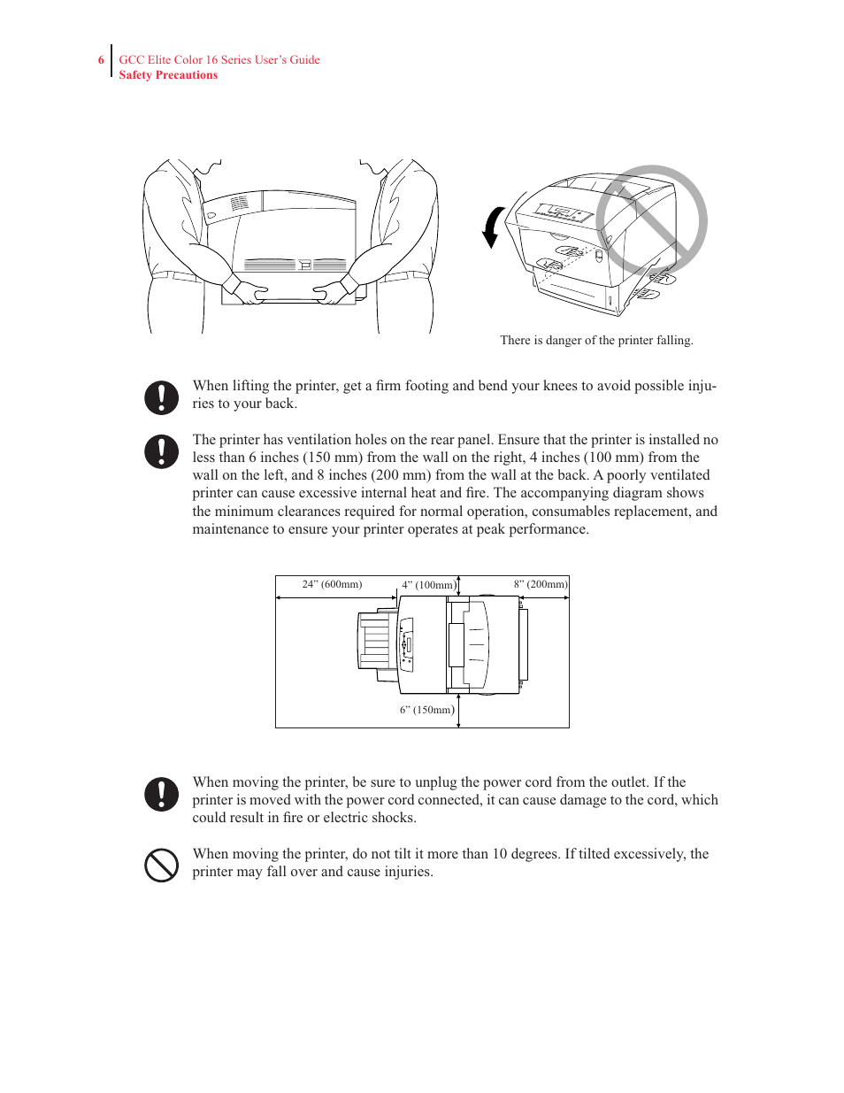 GCC Printers 16 User Manual | Page 14 / 196