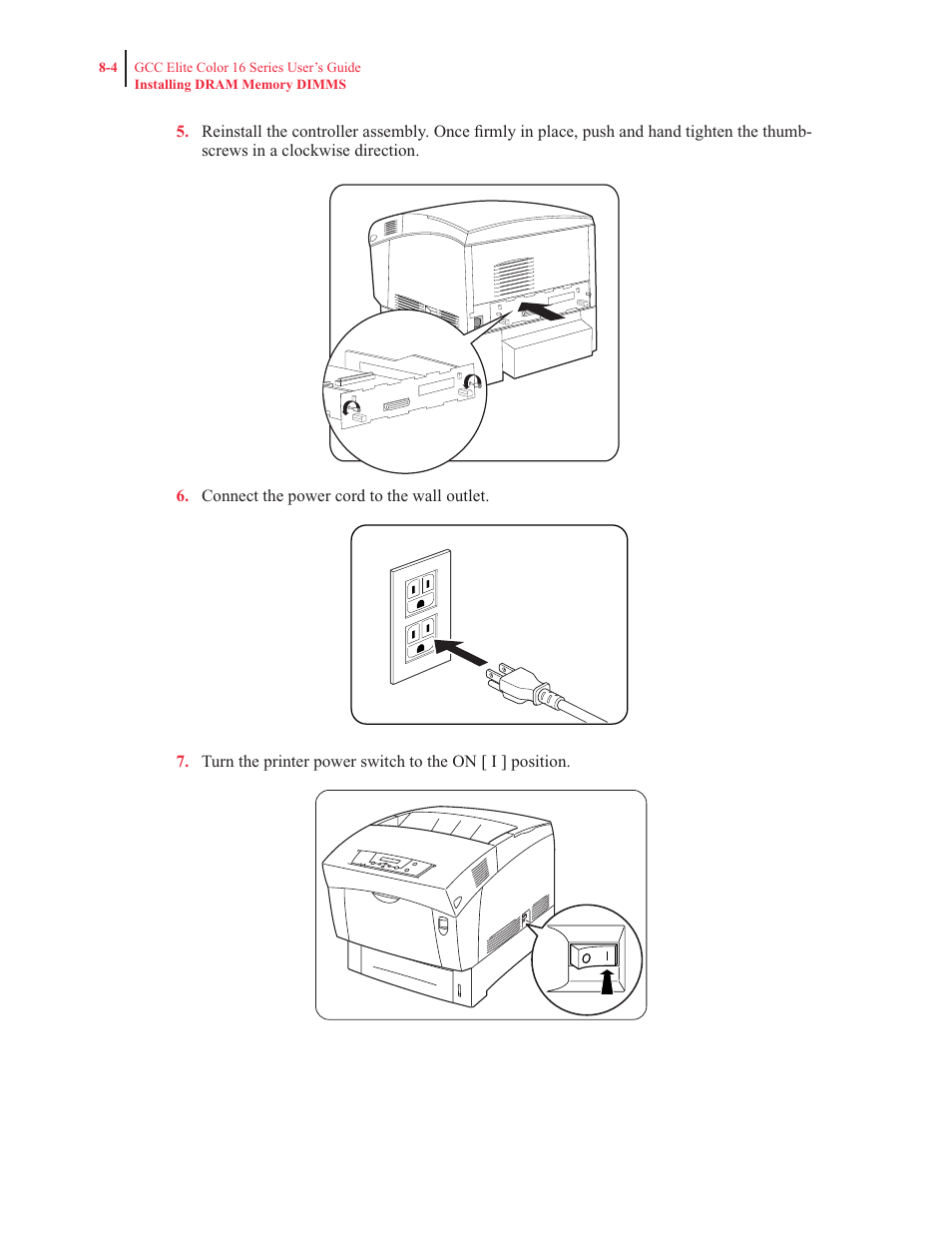 GCC Printers 16 User Manual | Page 174 / 196