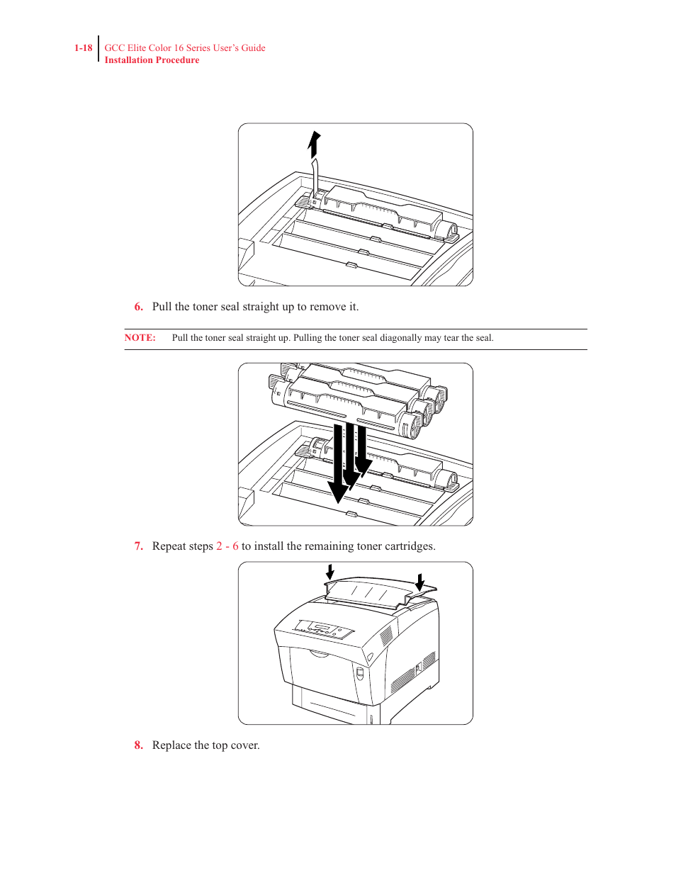 GCC Printers 16 User Manual | Page 38 / 196