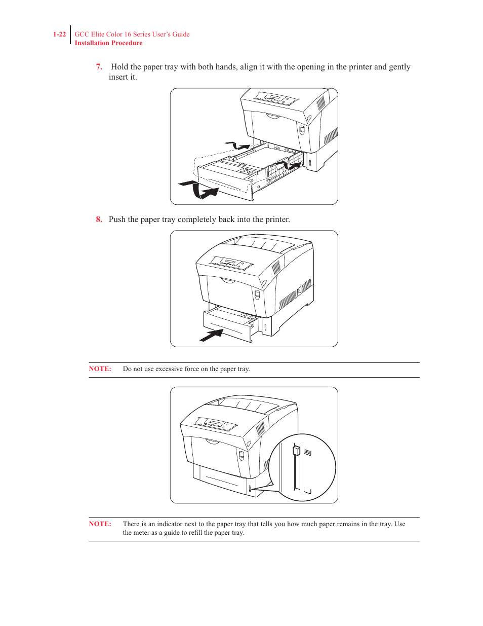 GCC Printers 16 User Manual | Page 42 / 196