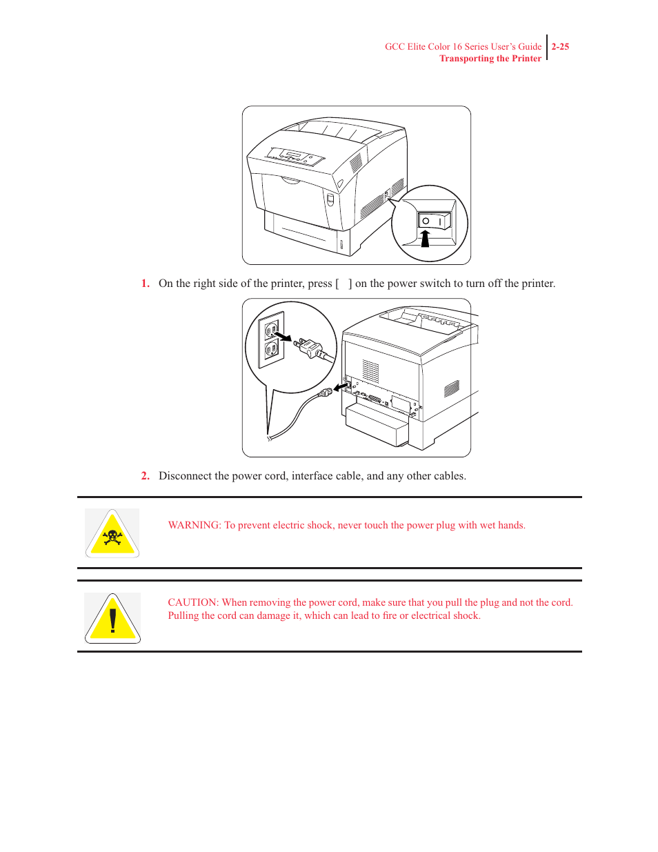 GCC Printers 16 User Manual | Page 78 / 196