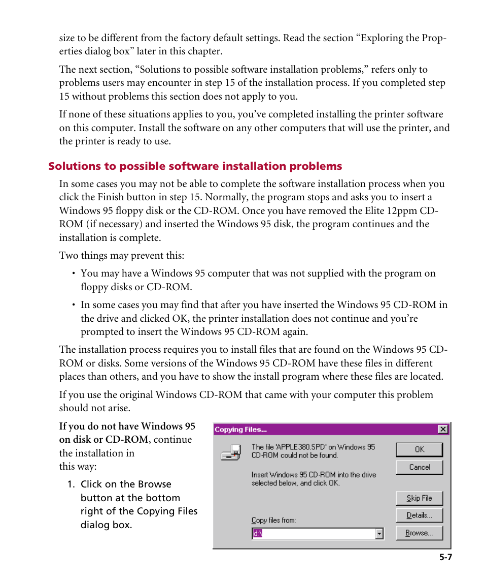 GCC Printers Elite 12ppm User Manual | Page 66 / 193