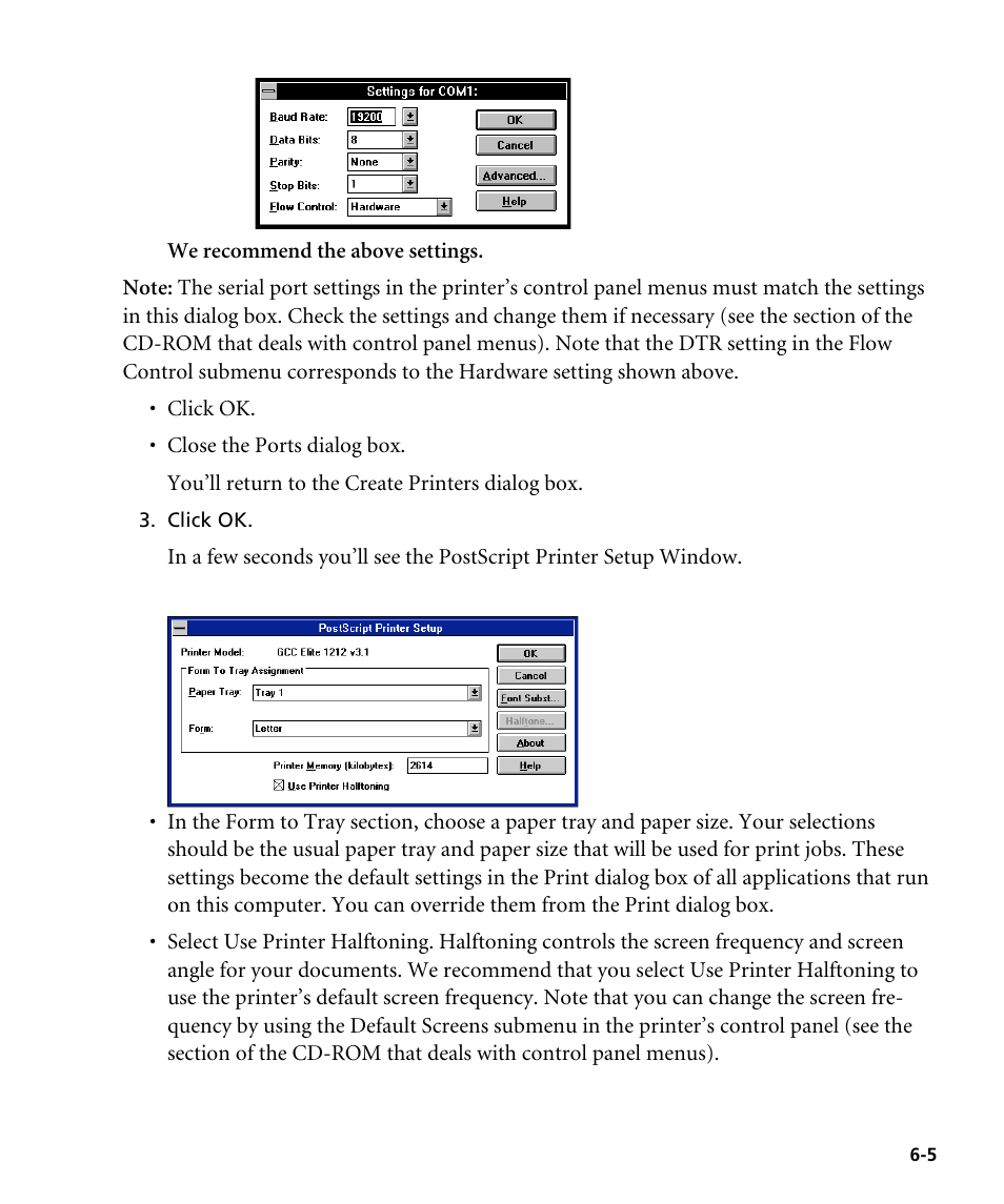 GCC Printers Elite 12ppm User Manual | Page 81 / 193