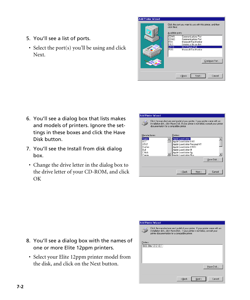 GCC Printers Elite 12ppm User Manual | Page 85 / 193