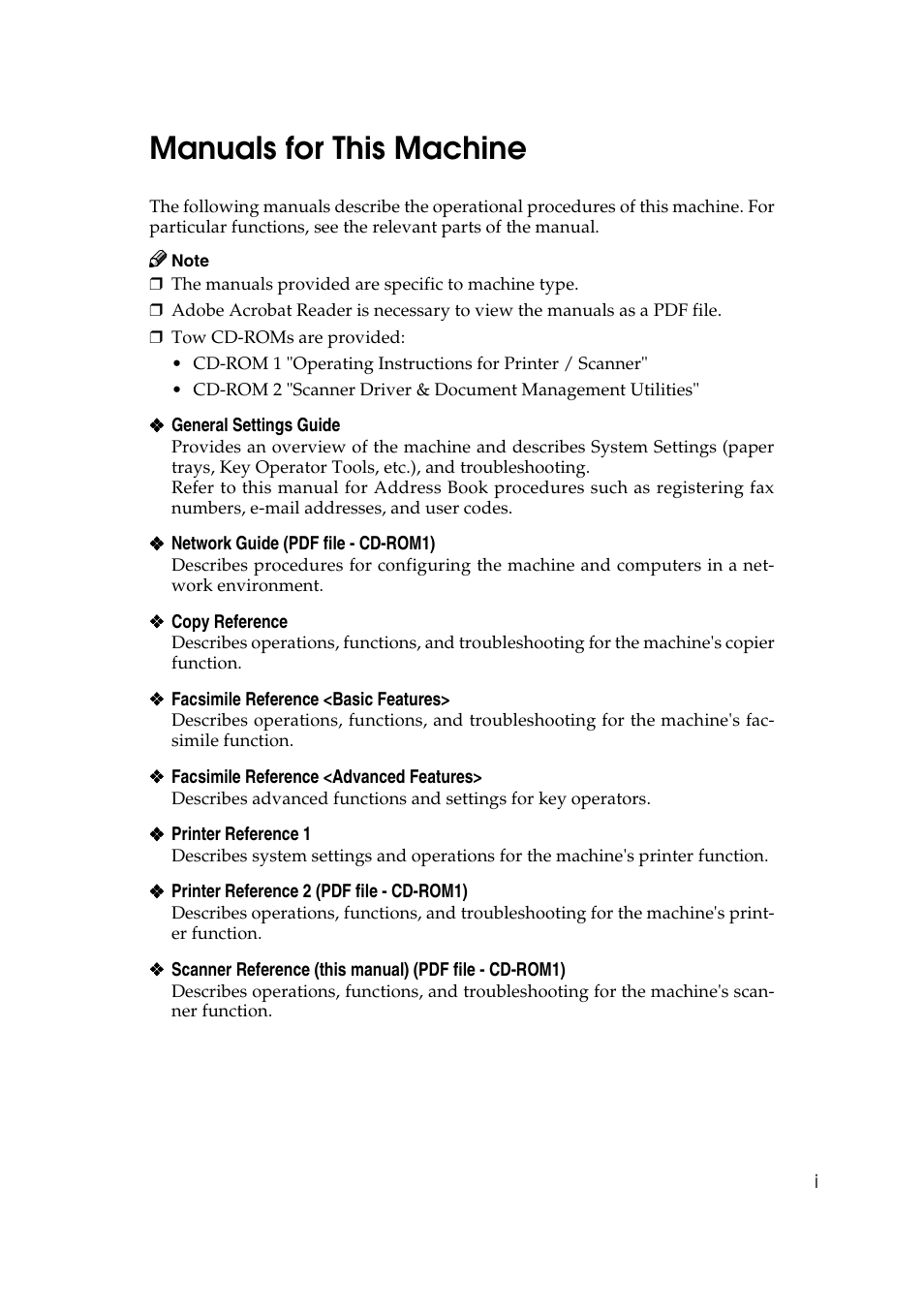 Manuals for this machine | GCC Printers 2018 User Manual | Page 3 / 88