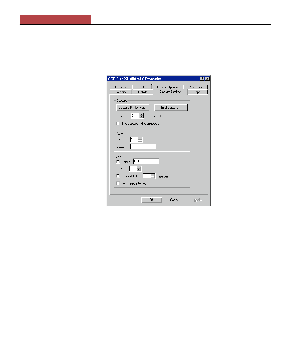 Chapter 4 using the elite xl with windows and dos | GCC Printers Elite XL User Manual | Page 101 / 199