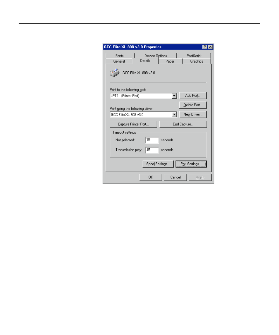 Exploring the properties dialog box | GCC Printers Elite XL User Manual | Page 102 / 199