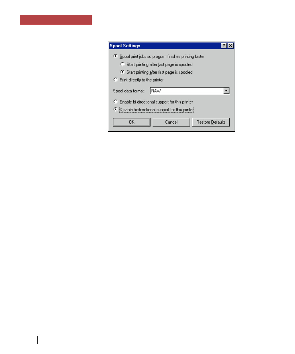 Exploring the properties dialog box, Chapter 4 using the elite xl with windows and dos | GCC Printers Elite XL User Manual | Page 103 / 199