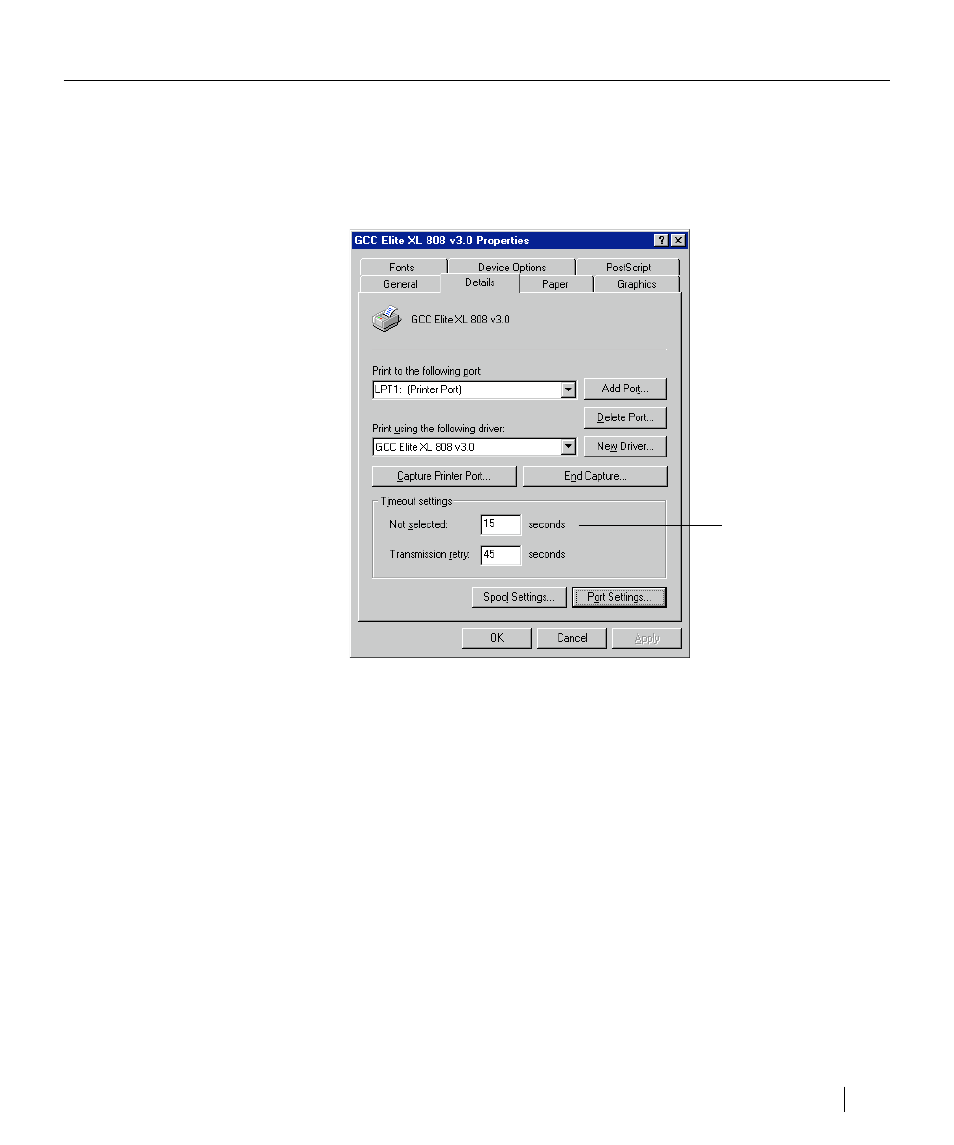 The details panel, Exploring the properties dialog box | GCC Printers Elite XL User Manual | Page 108 / 199