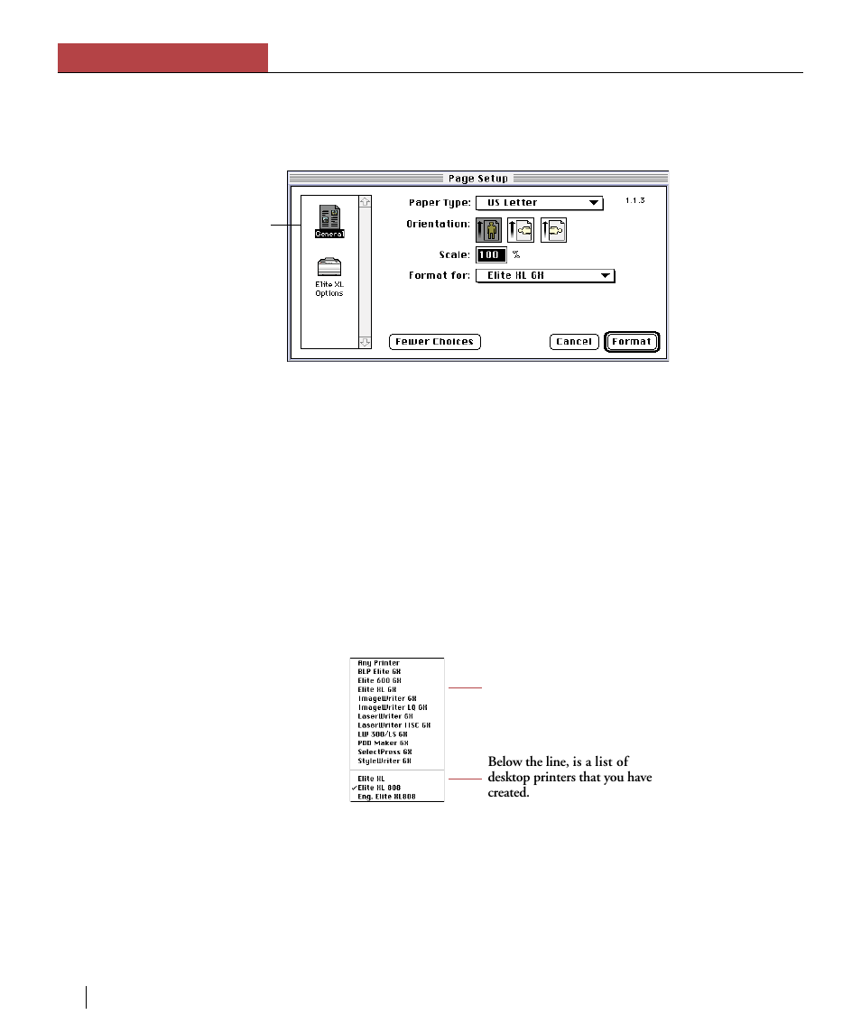 Chapter 5 quickdraw gx | GCC Printers Elite XL User Manual | Page 126 / 199