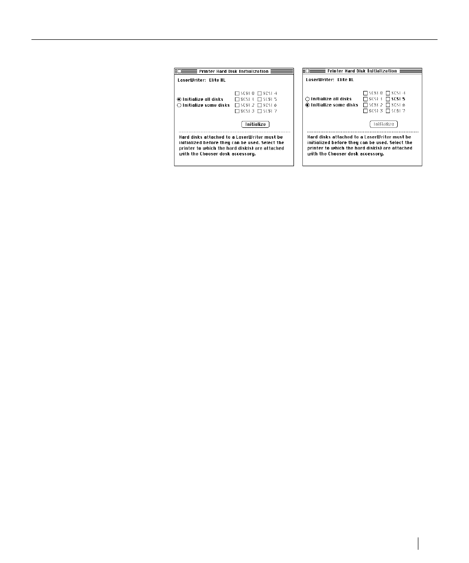 Initializing hard disks from a pc, Initializing an external hard disk | GCC Printers Elite XL User Manual | Page 147 / 199