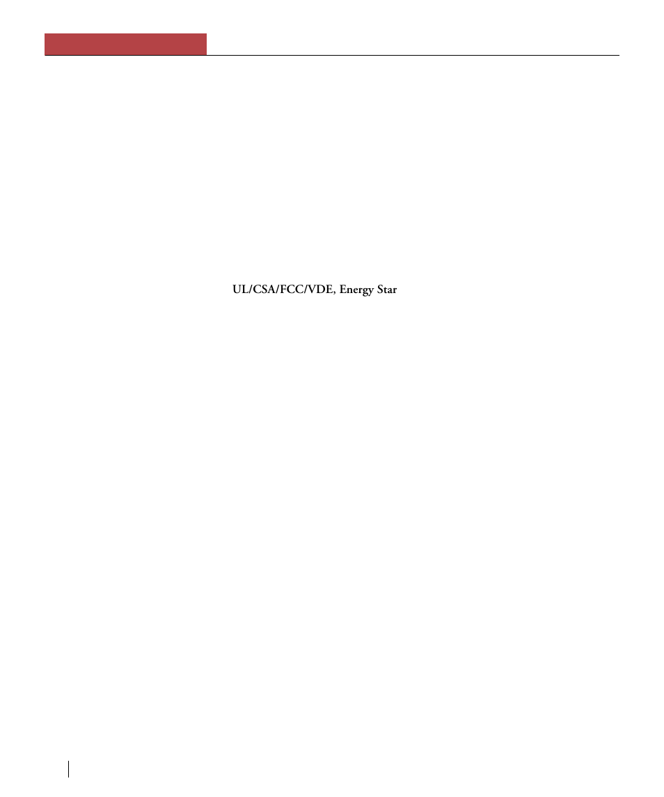 Appendix a printer specifications | GCC Printers Elite XL User Manual | Page 165 / 199