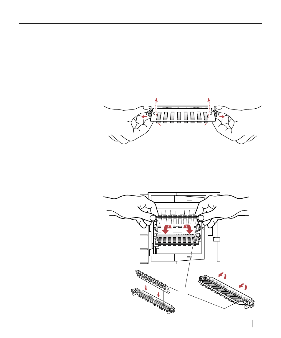 Installing simms into the elite xl | GCC Printers Elite XL User Manual | Page 178 / 199