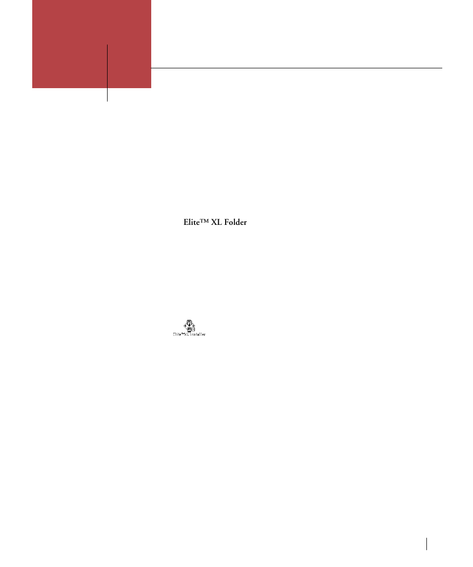 Chapter 3: using the elite xl with a macintosh, Software installation, Chapter 3 | Using the elite xl with a macintosh, Chapter | GCC Printers Elite XL User Manual | Page 55 / 199