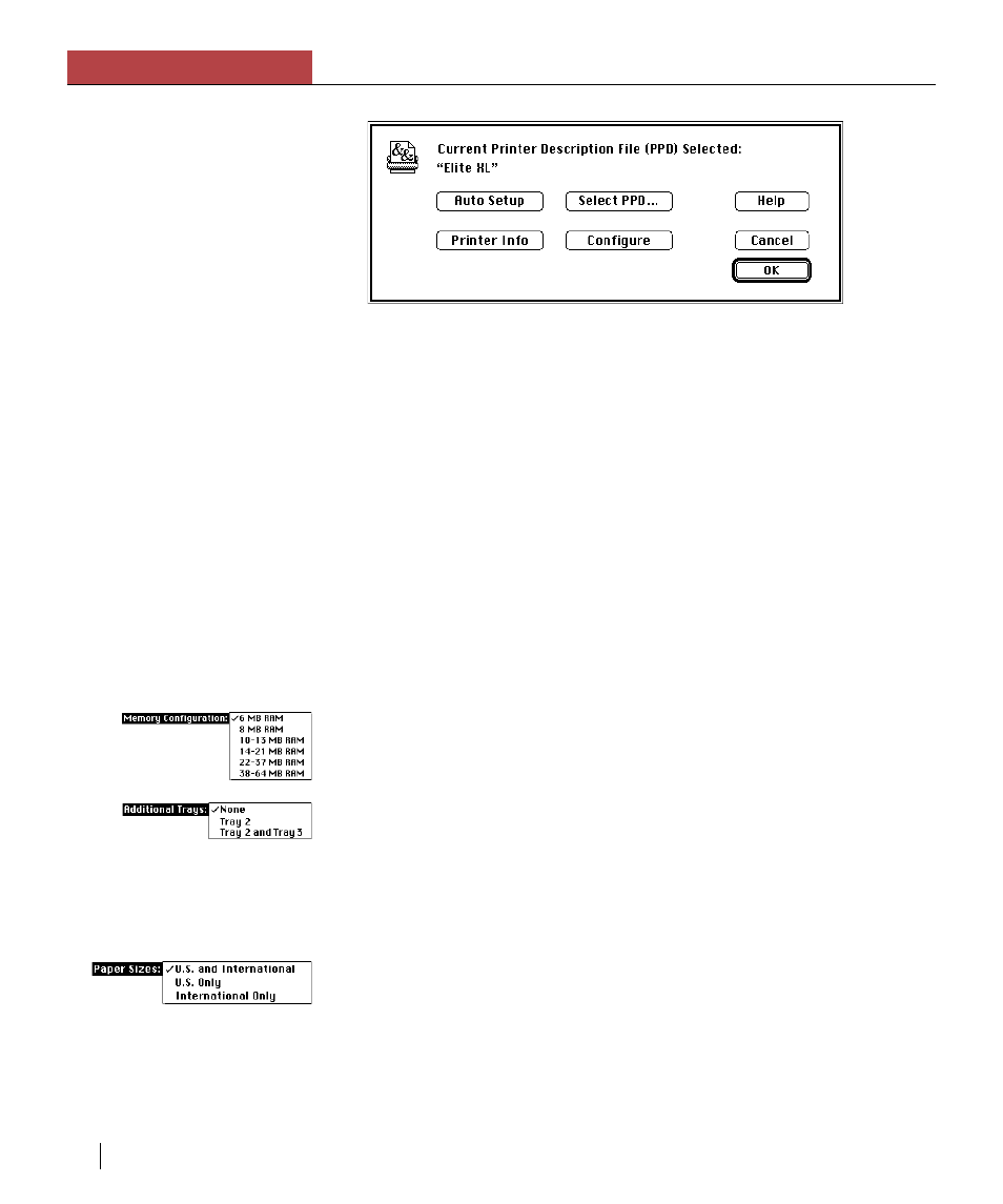 Chapter 3 using the elite xl with a macintosh | GCC Printers Elite XL User Manual | Page 60 / 199