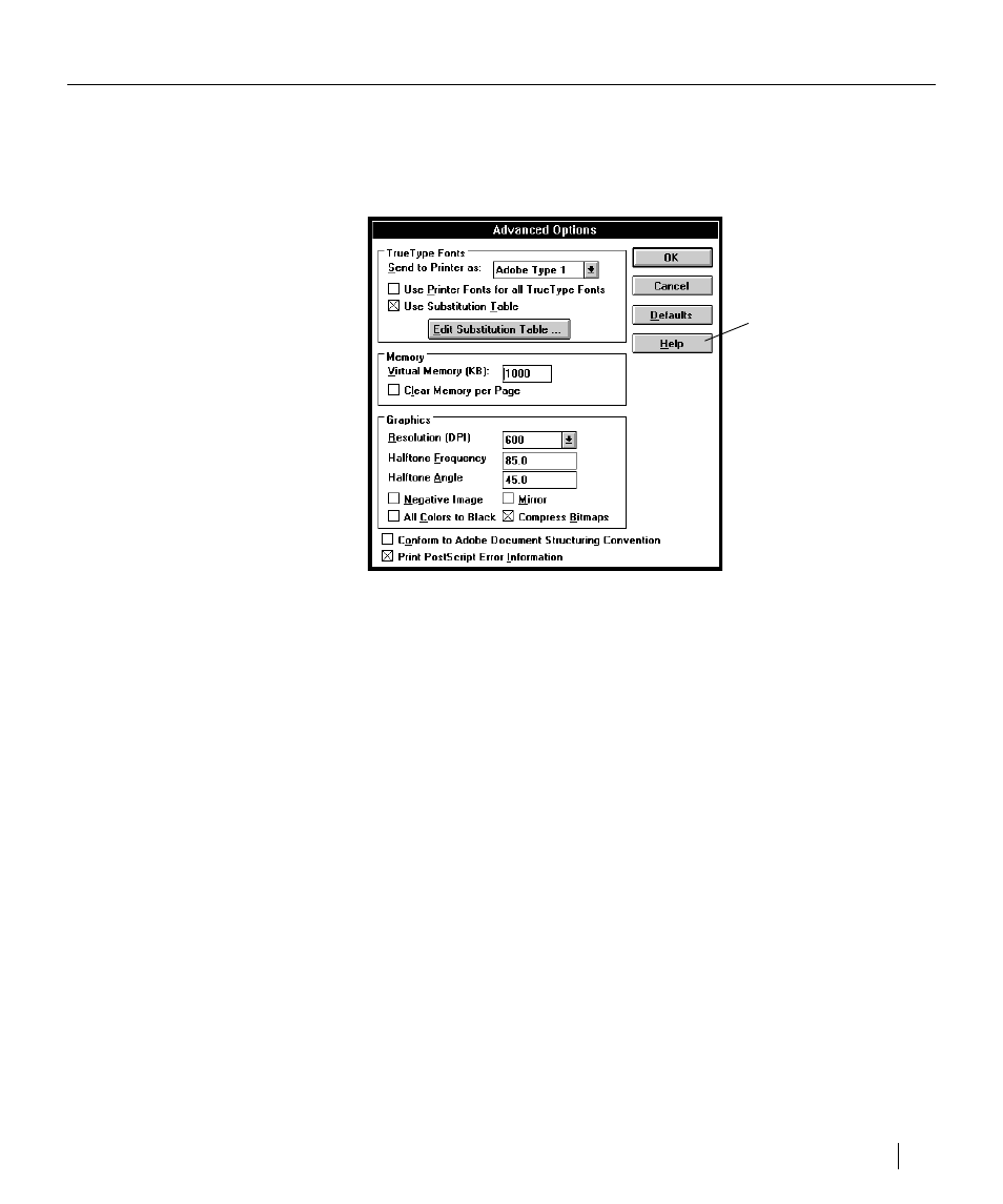 Advanced options, Setting windows printing options | GCC Printers Elite XL User Manual | Page 86 / 199