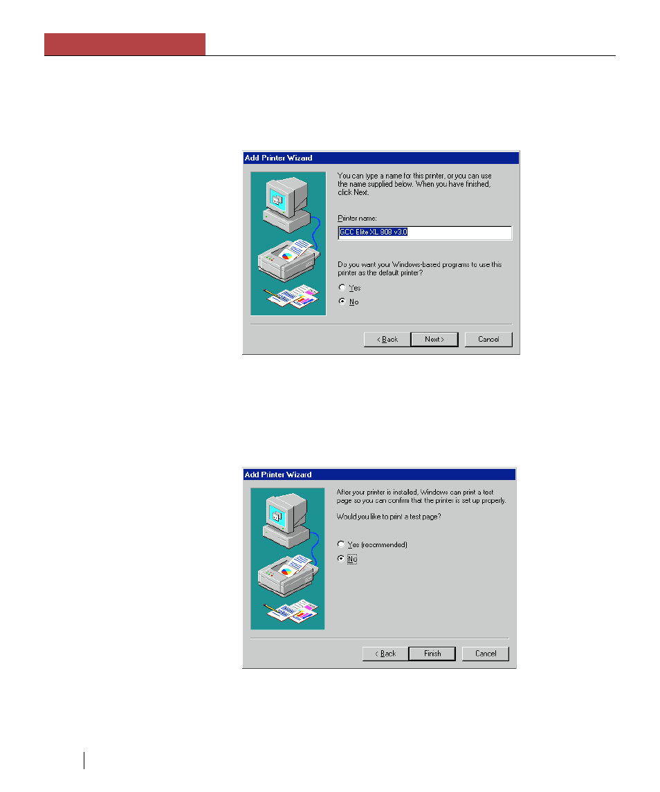 Chapter 4 using the elite xl with windows and dos | GCC Printers Elite XL User Manual | Page 99 / 199