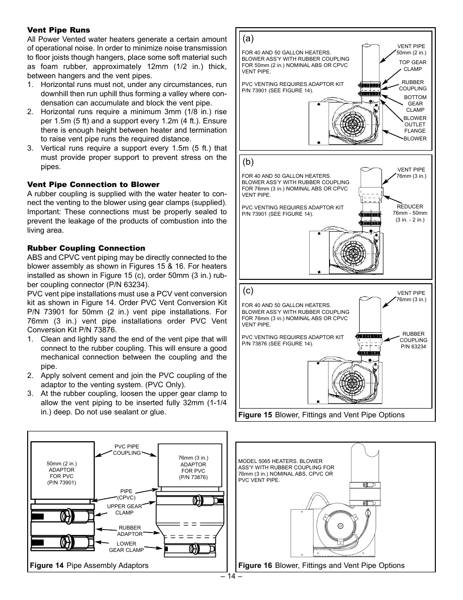 GSW 5065 User Manual | Page 14 / 29