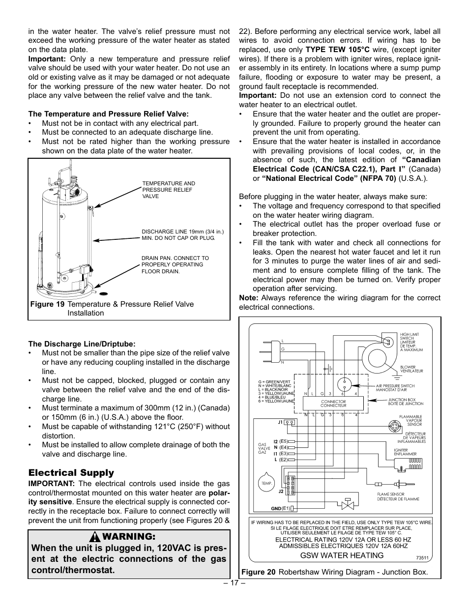 GSW 5065 User Manual | Page 17 / 29