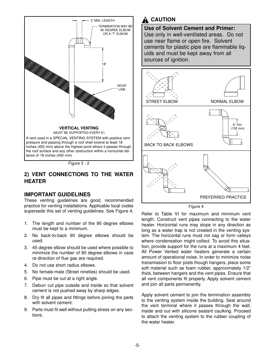 GSW Gas Fired Water Heater User Manual | Page 7 / 20