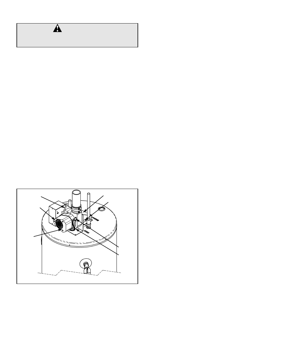 Warning, Venting system and blower | John Wood Power Vent 0.67 EF User Manual | Page 30 / 36