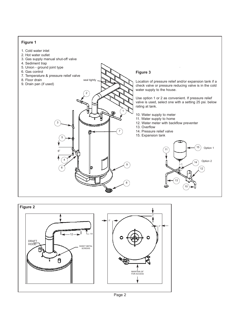 Page 2 figure 1, Figure 3, Figure 2 | GSW G65 User Manual | Page 3 / 24