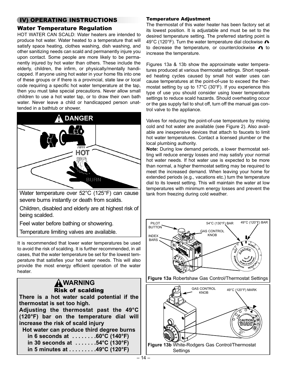 Danger, Warning | GSW 72090 User Manual | Page 14 / 26