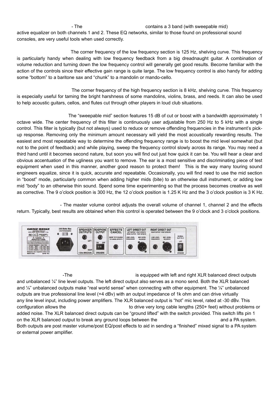 Genz-Benz SHENANDOAH. 60LT User Manual | Page 3 / 7