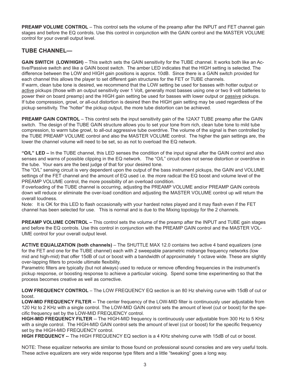Genz-Benz SHUTTLE MAX 12 User Manual | Page 3 / 9
