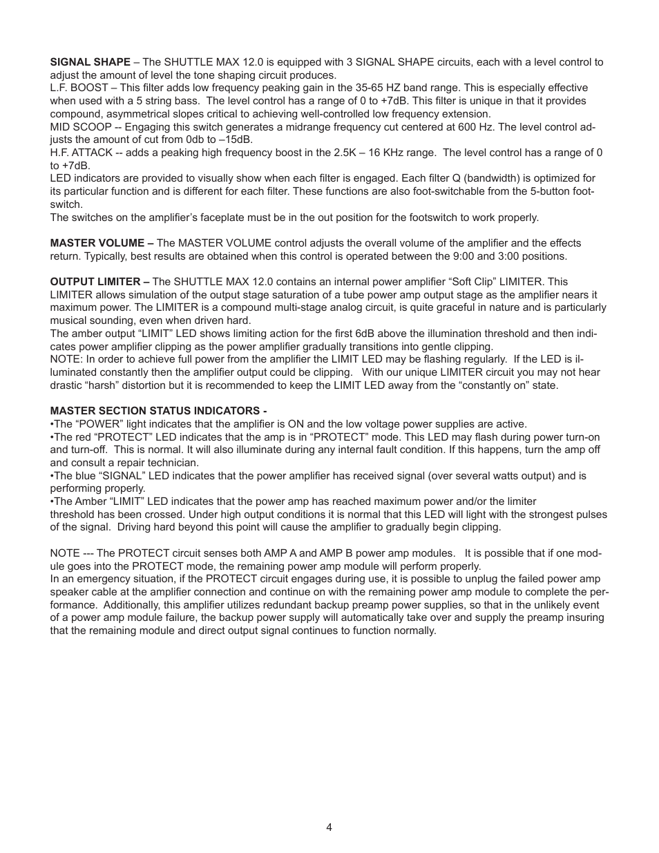 Genz-Benz SHUTTLE MAX 12 User Manual | Page 4 / 9