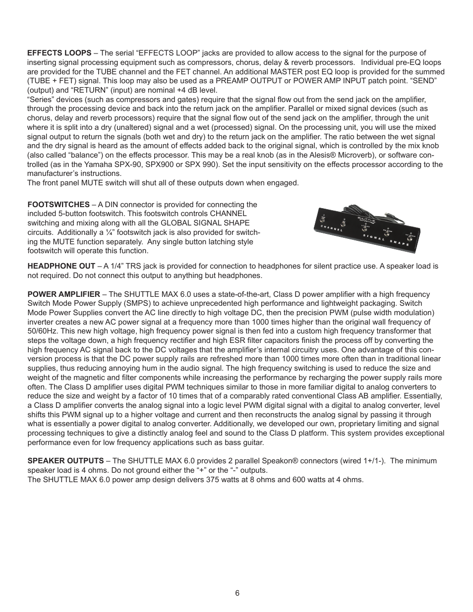 Genz-Benz SHUTTLE MAX 6 User Manual | Page 6 / 10