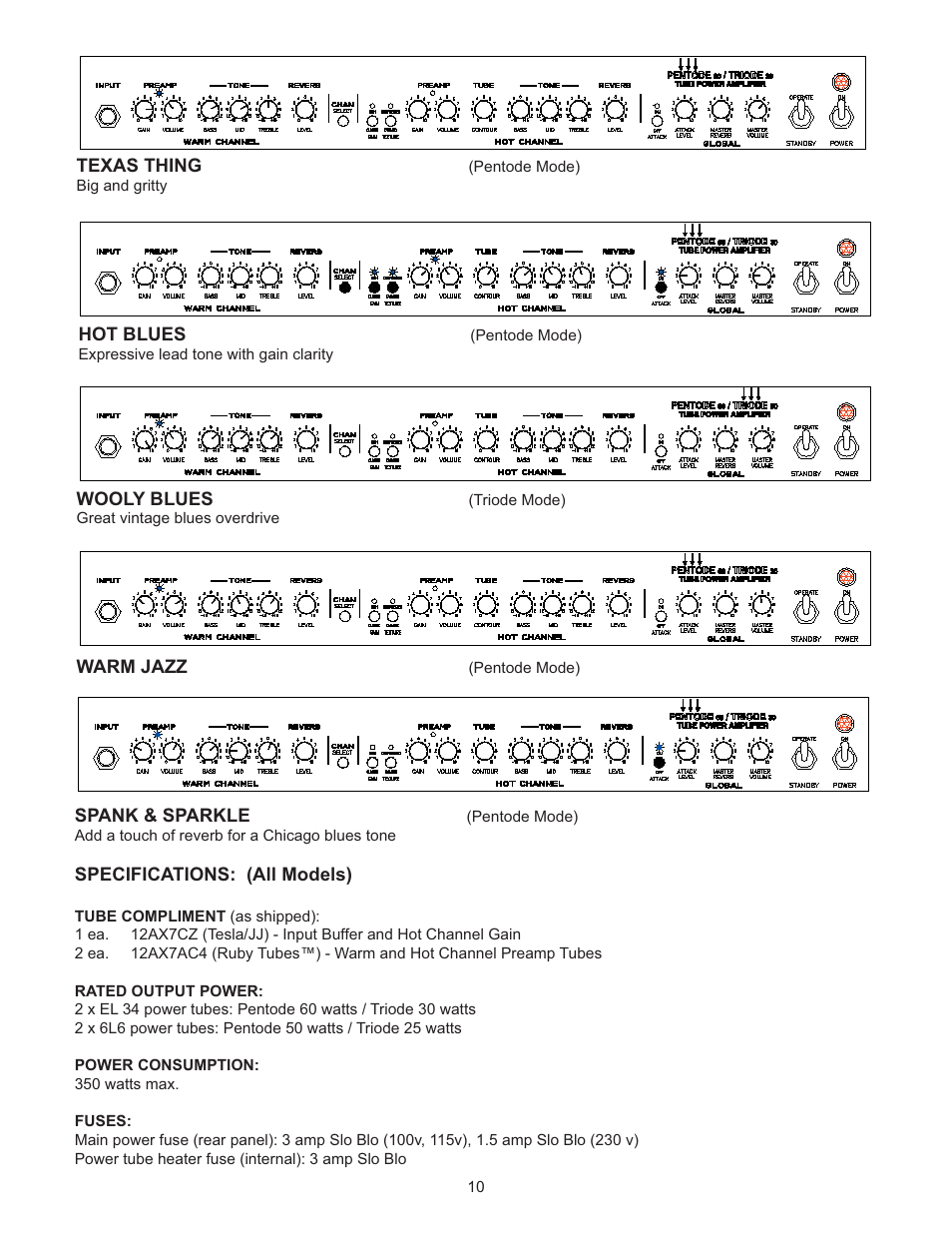 Genz-Benz EL DIABLO 60 User Manual | Page 10 / 12