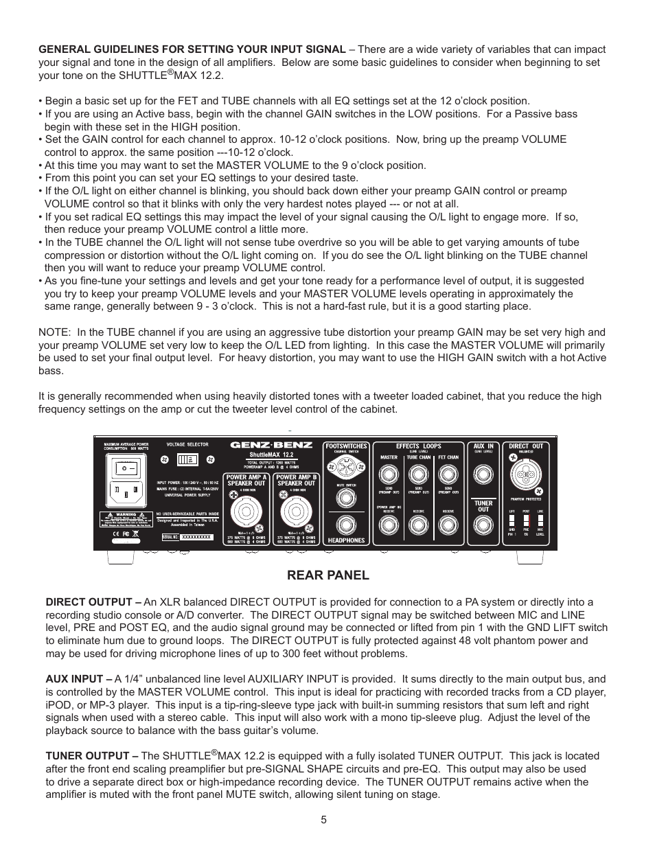 Genz-Benz MAX 12.2 User Manual | Page 5 / 9