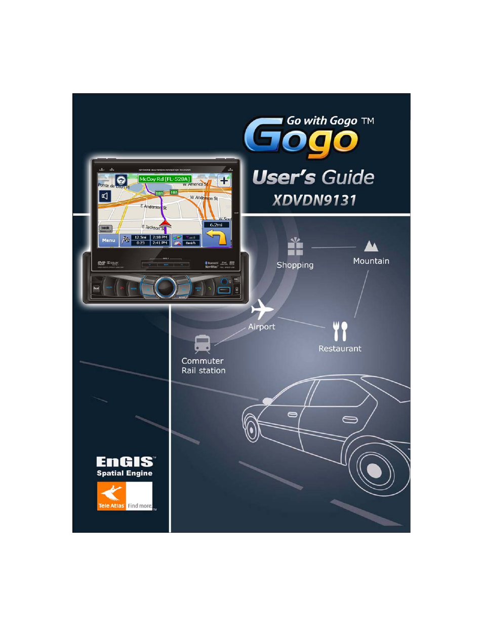 Gogo Inflight XDVDN9131 User Manual | 43 pages