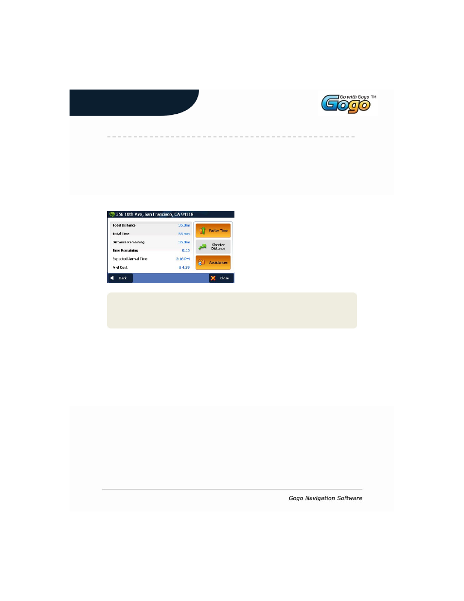 Slide number 27, Main function, Route summary page | Gogo Inflight XDVDN9131 User Manual | Page 27 / 43