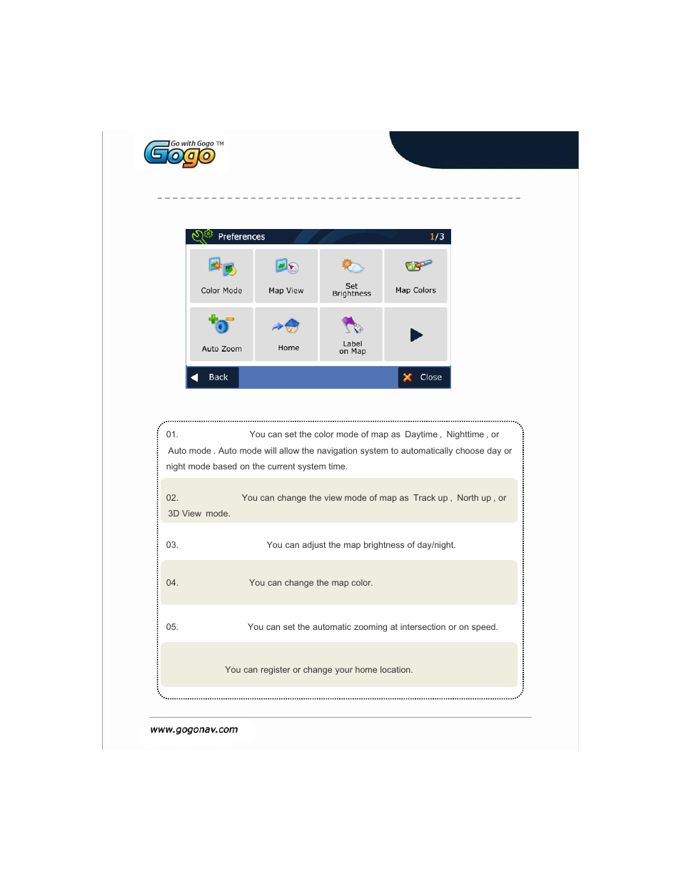 Slide number 28, Settings | Gogo Inflight XDVDN9131 User Manual | Page 28 / 43